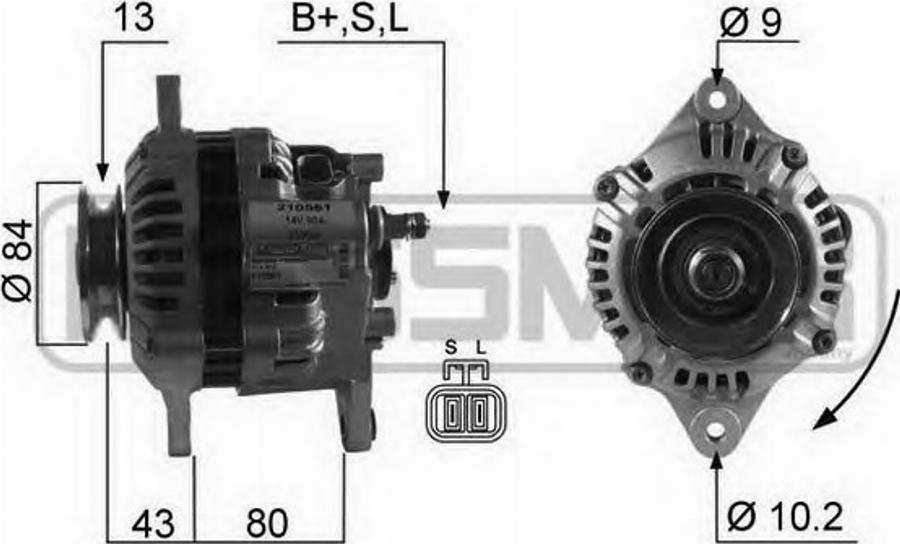 Messmer 210561 - Alternatore autozon.pro