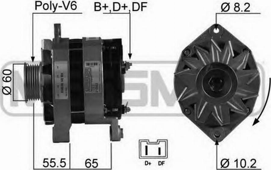 Messmer 210563 - Alternatore autozon.pro