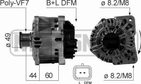 Messmer 210509A - Alternatore autozon.pro