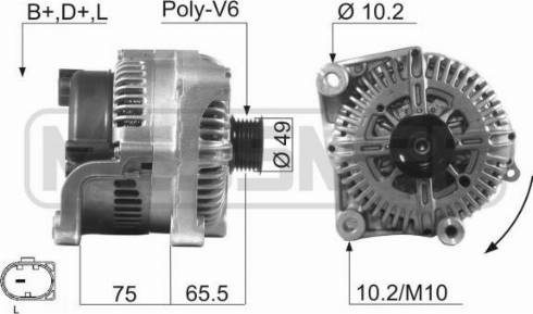 Messmer 210505A - Alternatore autozon.pro