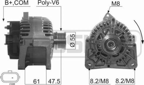 Messmer 210515A - Alternatore autozon.pro