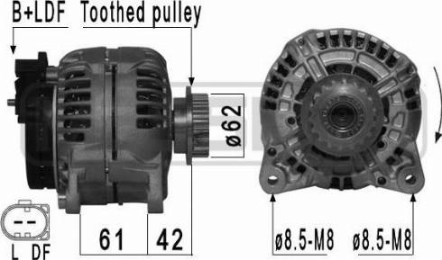 Messmer 210581A - Alternatore autozon.pro