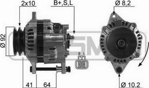 Messmer 210531A - Alternatore autozon.pro