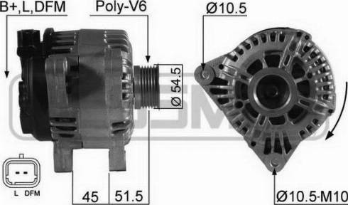 Messmer 210538A - Alternatore autozon.pro