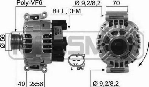 Messmer 210525A - Alternatore autozon.pro