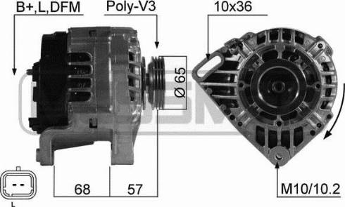 Messmer 210526A - Alternatore autozon.pro