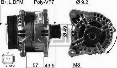 Messmer 210579A - Alternatore autozon.pro