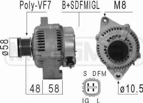 Messmer 210577A - Alternatore autozon.pro