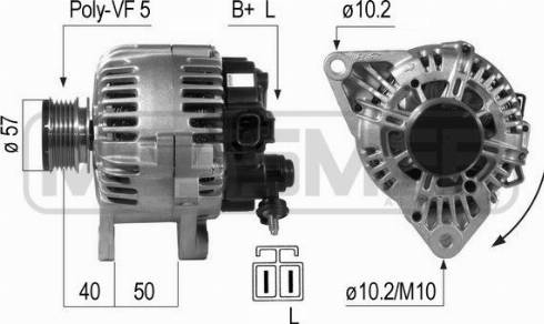 Messmer 210650A - Alternatore autozon.pro