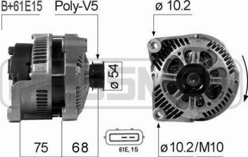 Messmer 210669A - Alternatore autozon.pro