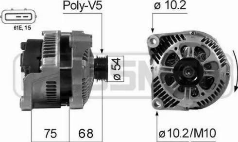 Messmer 210669 - Alternatore autozon.pro