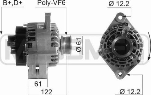 Messmer 210664A - Alternatore autozon.pro