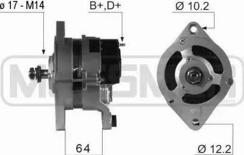 Messmer 210662 - Alternatore autozon.pro