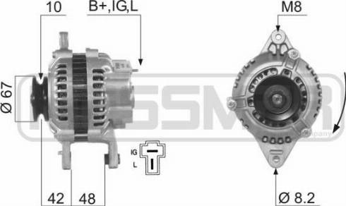 Messmer 210609A - Alternatore autozon.pro