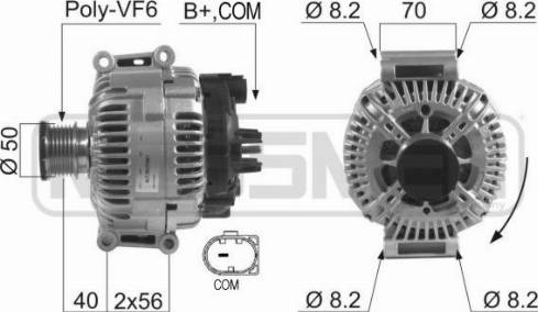 Messmer 210614A - Alternatore autozon.pro