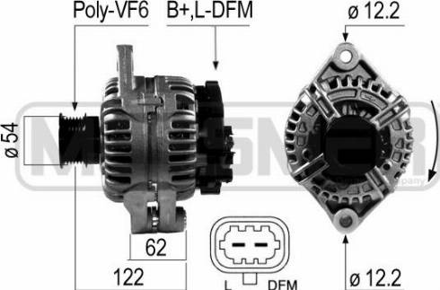 Messmer 210689A - Alternatore autozon.pro