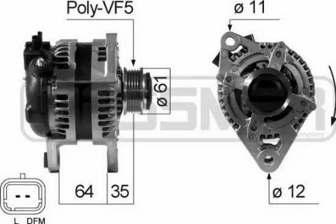 Messmer 210688 - Alternatore autozon.pro