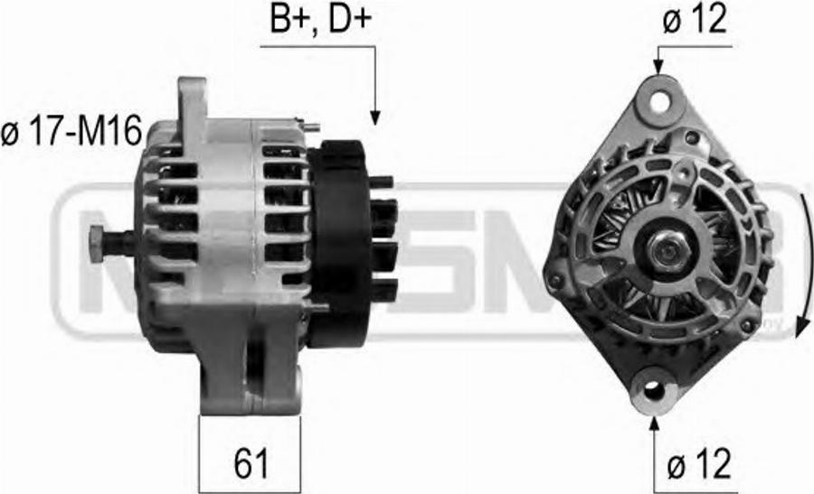 Messmer 210682 - Alternatore autozon.pro