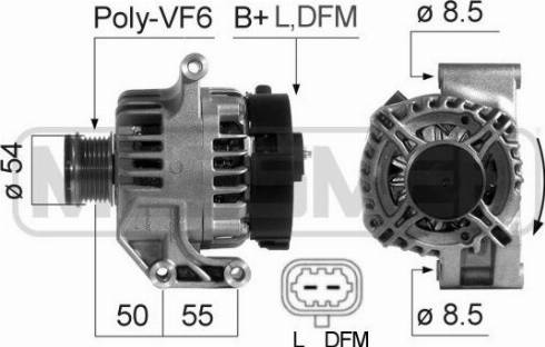 Messmer 210687A - Alternatore autozon.pro