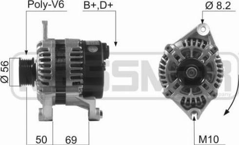 Messmer 210620A - Alternatore autozon.pro