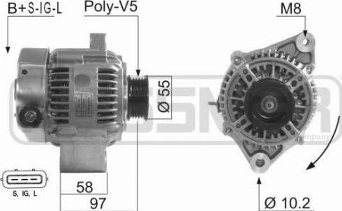 Messmer 210628A - Alternatore autozon.pro