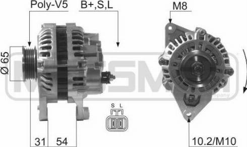 Messmer 210623A - Alternatore autozon.pro