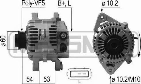 Messmer 210679 - Alternatore autozon.pro