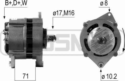 Messmer 210672A - Alternatore autozon.pro