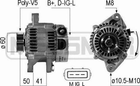 Messmer 210677A - Alternatore autozon.pro