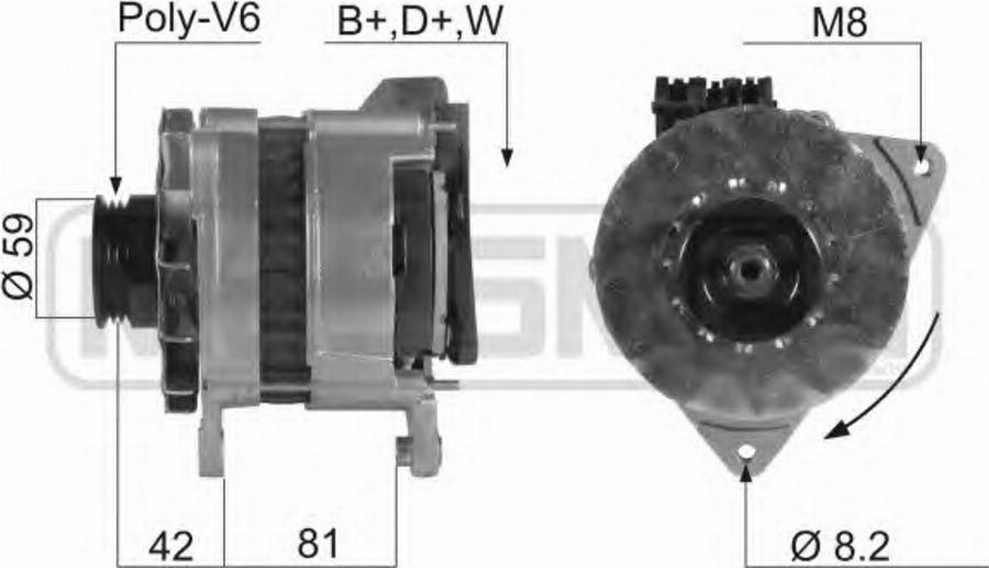 Messmer 210099 - Alternatore autozon.pro