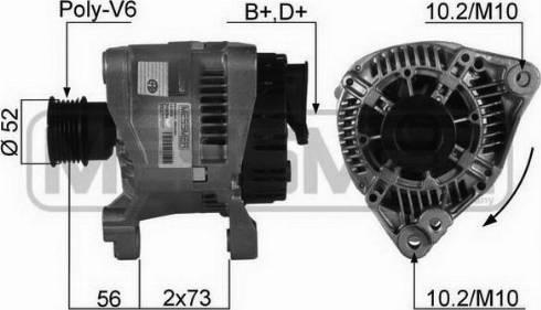 Messmer 210094R - Alternatore autozon.pro