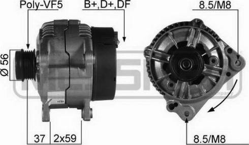 Messmer 210097A - Alternatore autozon.pro