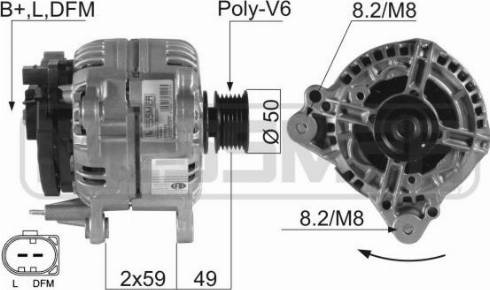 Messmer 210045A - Alternatore autozon.pro