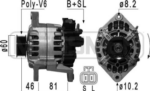 Messmer 210046R - Alternatore autozon.pro