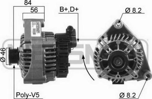 Messmer 210040A - Alternatore autozon.pro