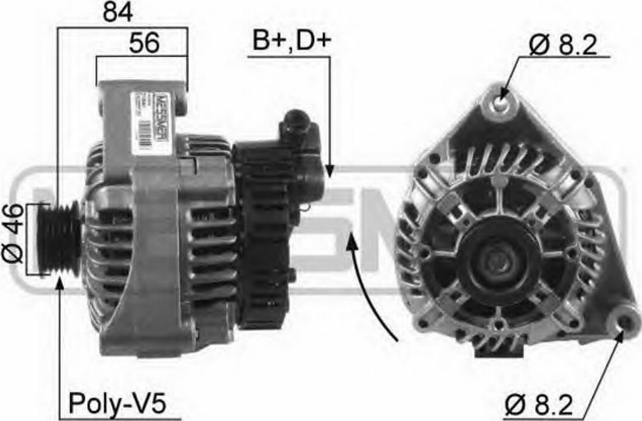 Messmer 210040 - Alternatore autozon.pro