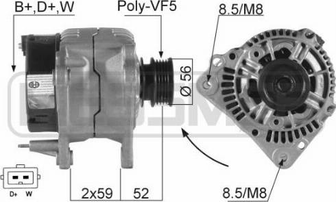 Messmer 210047A - Alternatore autozon.pro