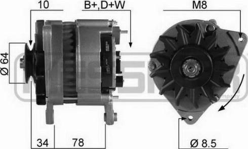 Messmer 210055R - Alternatore autozon.pro