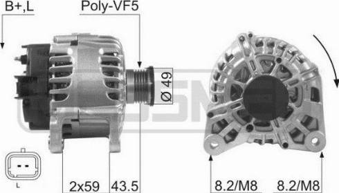 Messmer 210056A - Alternatore autozon.pro