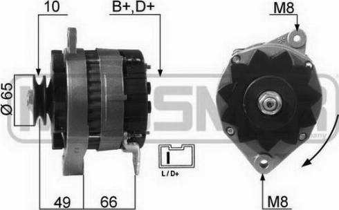 Messmer 210058R - Alternatore autozon.pro