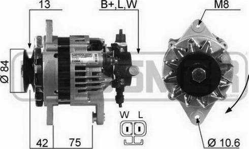 Messmer 210064A - Alternatore autozon.pro