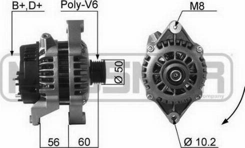 Messmer 210065A - Alternatore autozon.pro