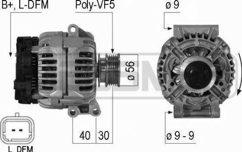 Messmer 210001A - Alternatore autozon.pro