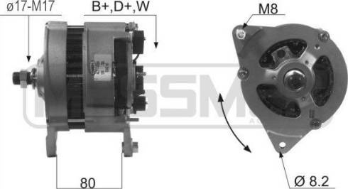 Messmer 210002A - Alternatore autozon.pro