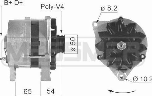 Messmer 210017A - Alternatore autozon.pro