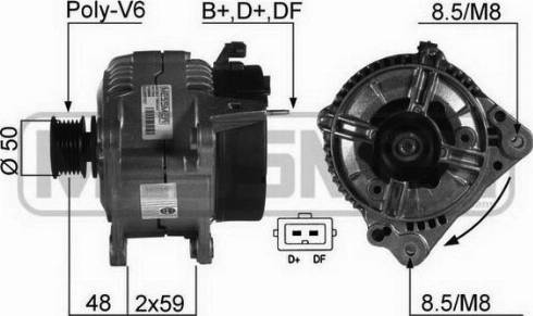 Messmer 210088R - Alternatore autozon.pro