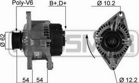 Messmer 210034A - Alternatore autozon.pro