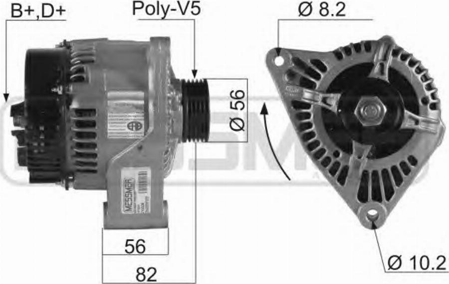 Messmer 210036 - Alternatore autozon.pro