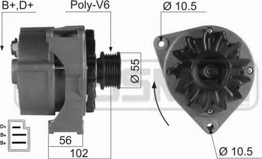 Messmer 210032 - Alternatore autozon.pro