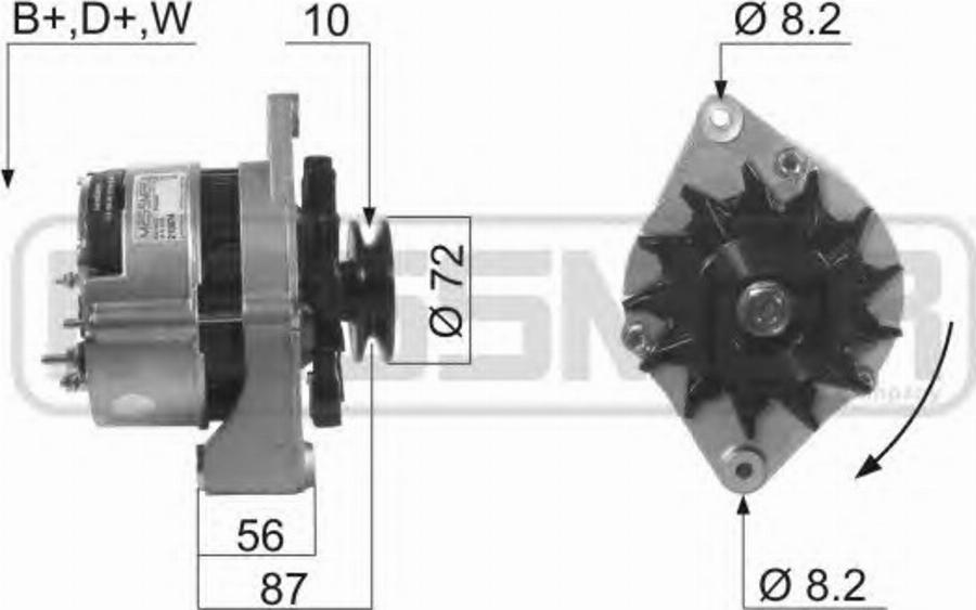 Messmer 210074 - Alternatore autozon.pro